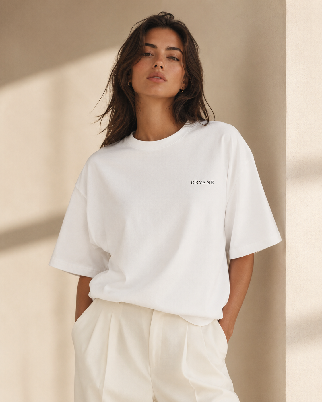 ORVANE Signature Heavyweight Tee — White