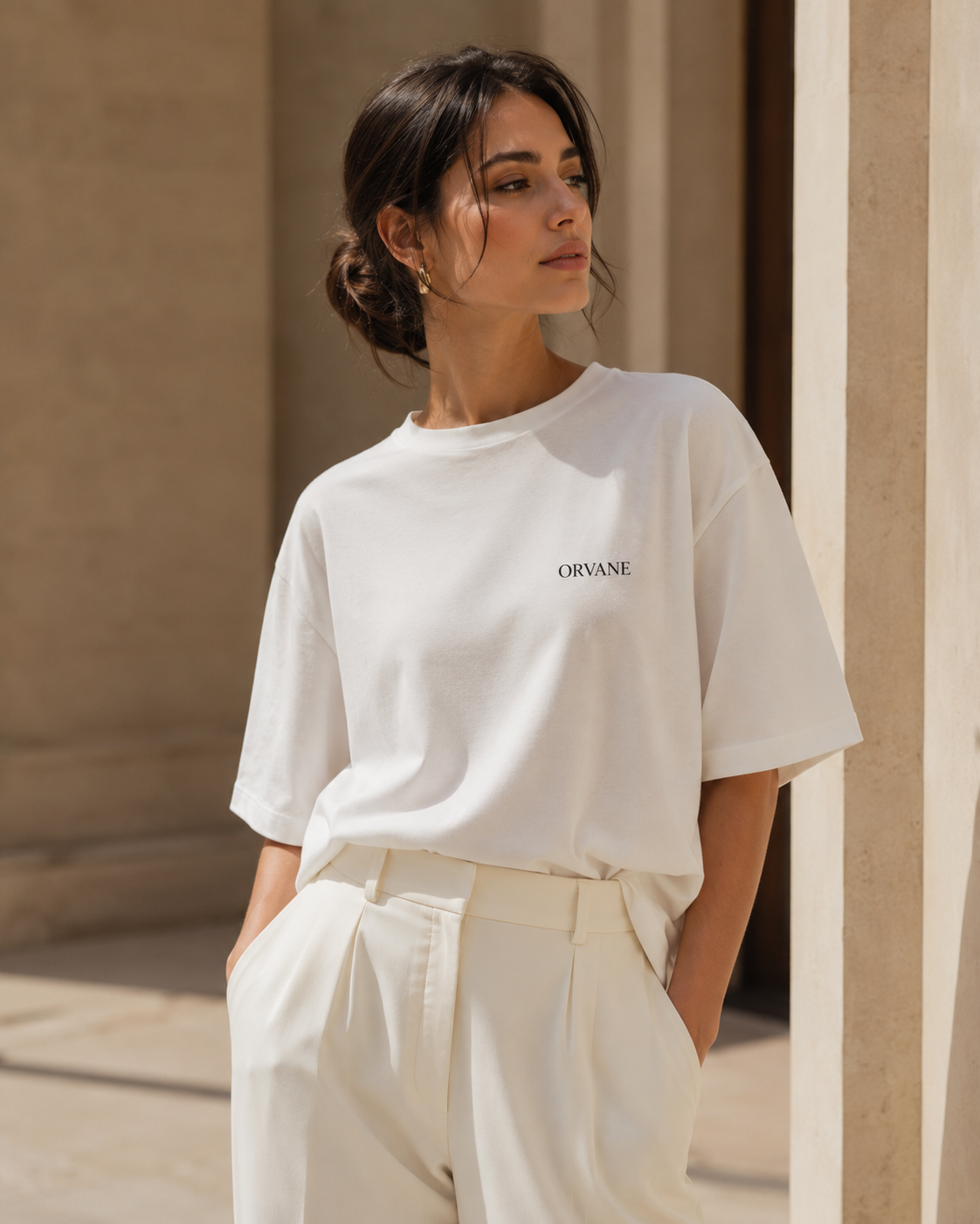 ORVANE Signature Heavyweight Tee — White