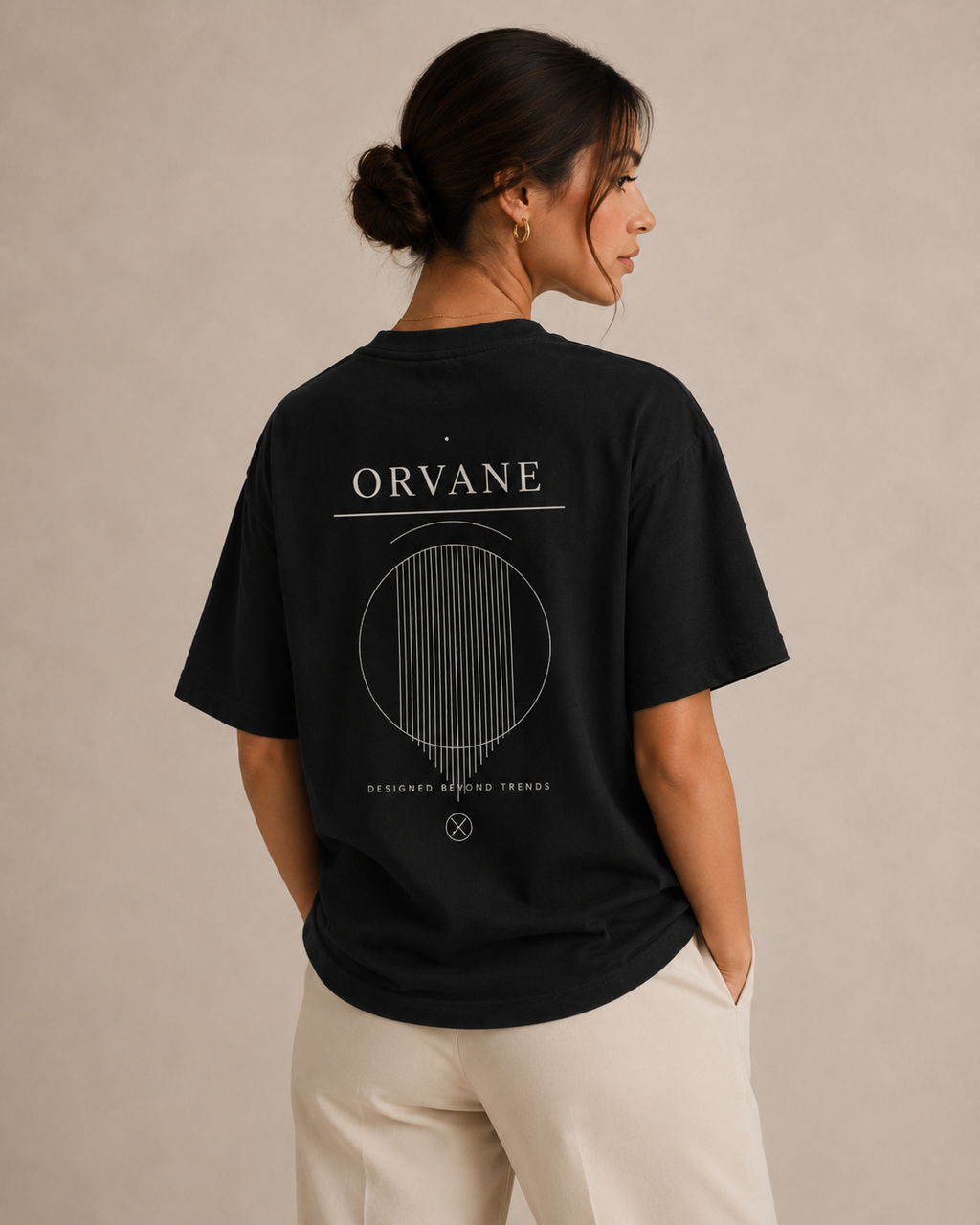 ORVANE Signature Heavyweight Tee — Black
