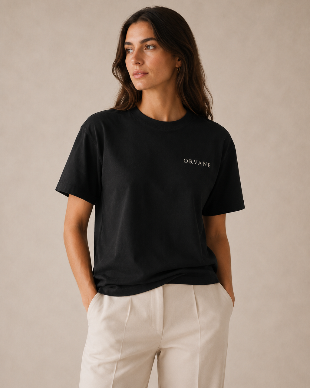 ORVANE Signature Heavyweight Tee — Black