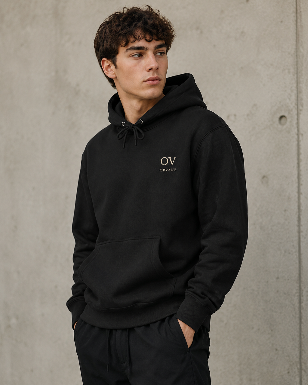 ORVANE Design Division Hoodie — Black