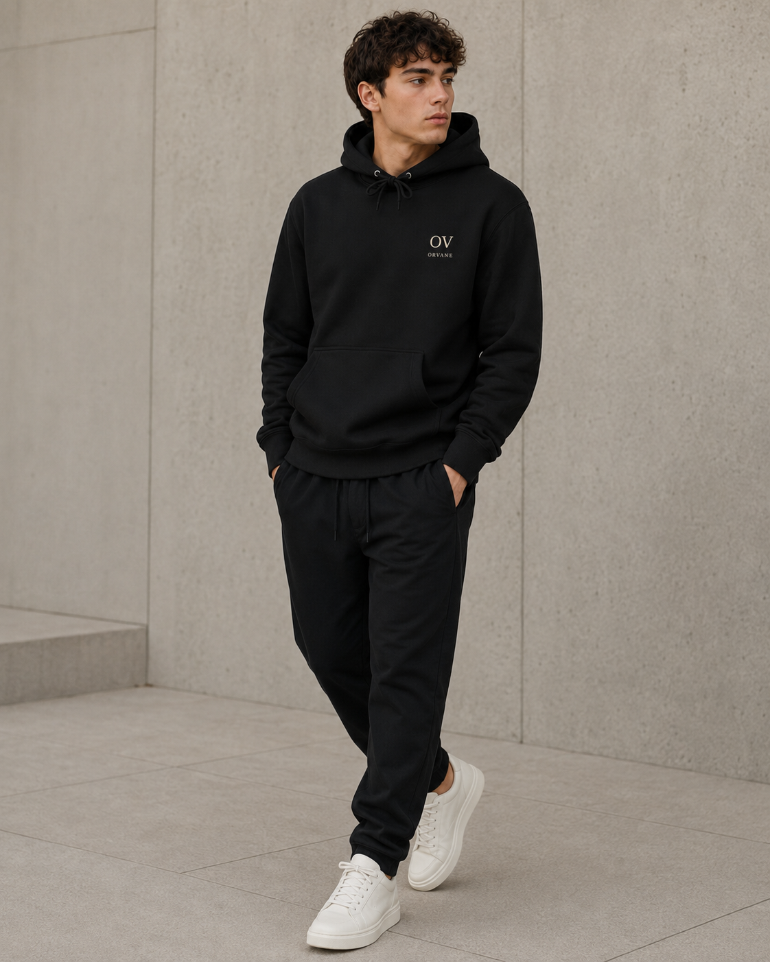 ORVANE Design Division Hoodie — Black