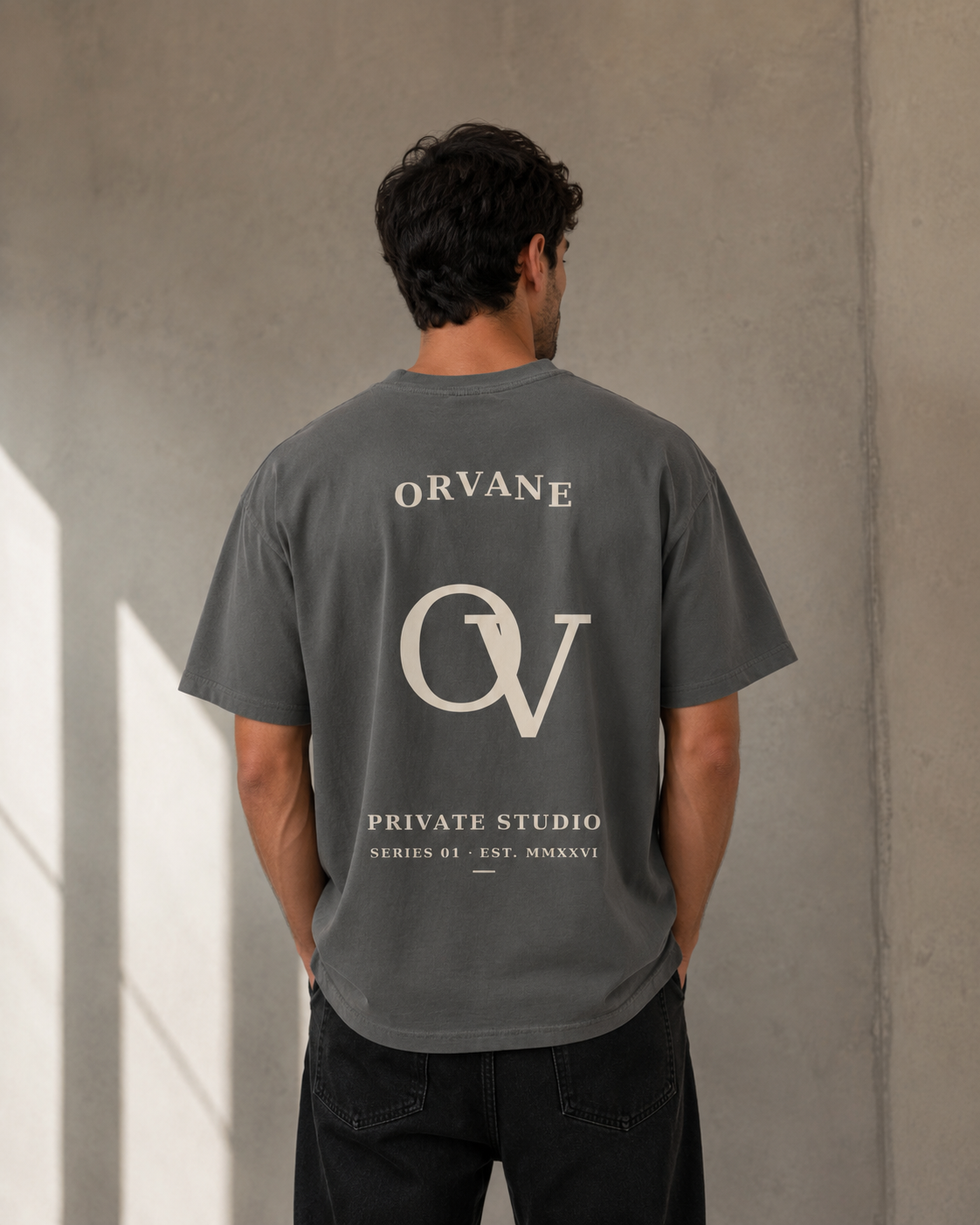 ORVANE Private Studio Tee — Pepper