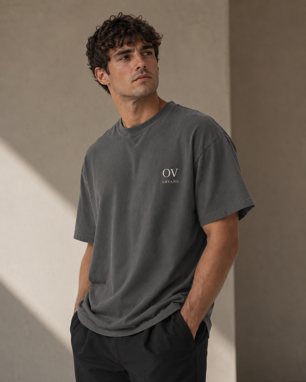 ORVANE Private Studio Tee — Pepper