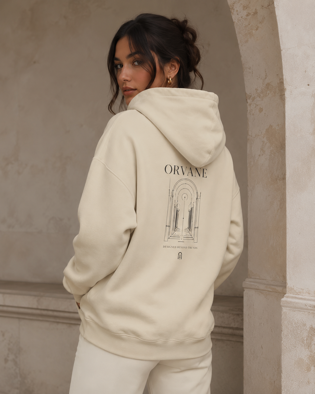 ORVANE Portal Hoodie — Sand
