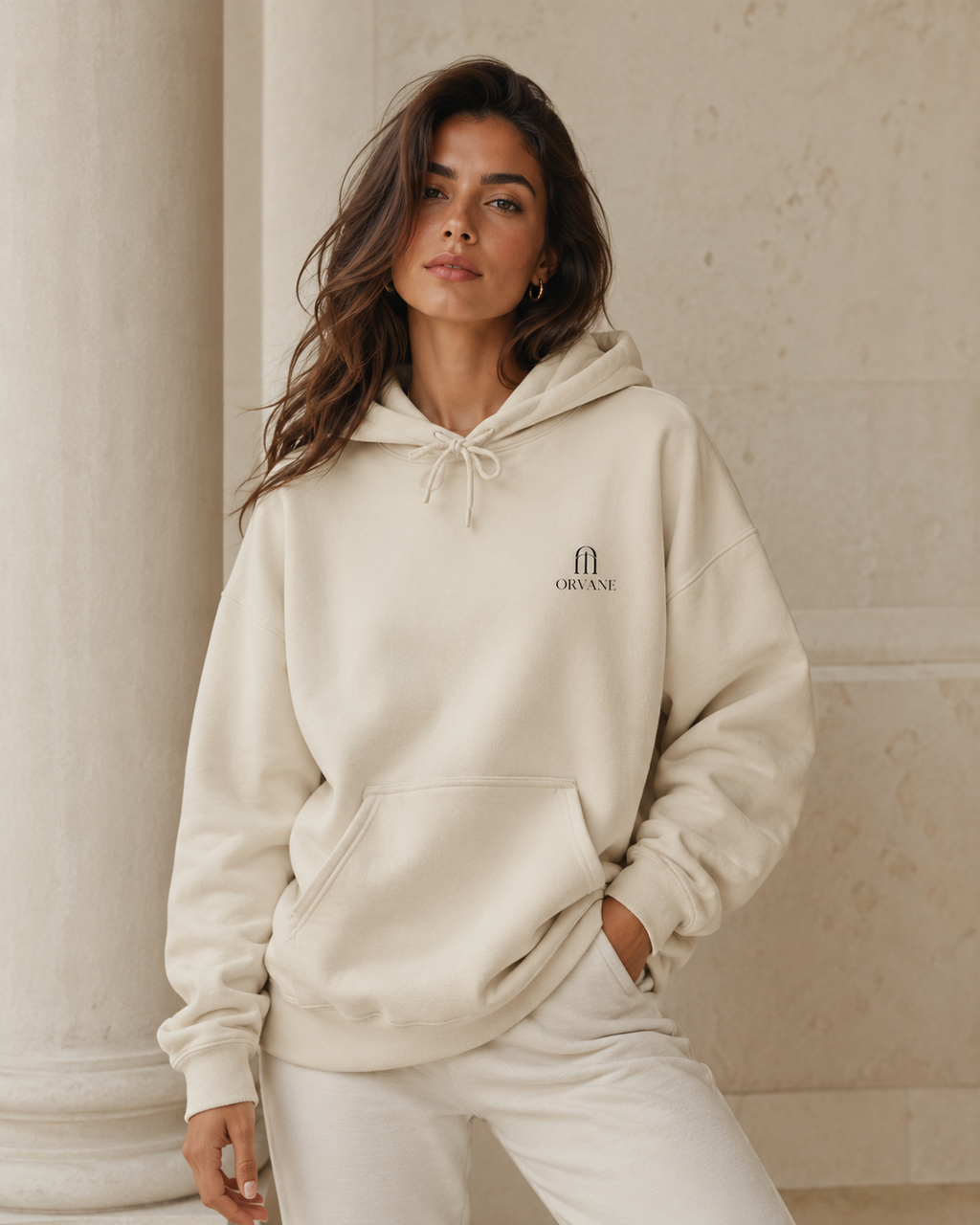 ORVANE Portal Hoodie — Sand